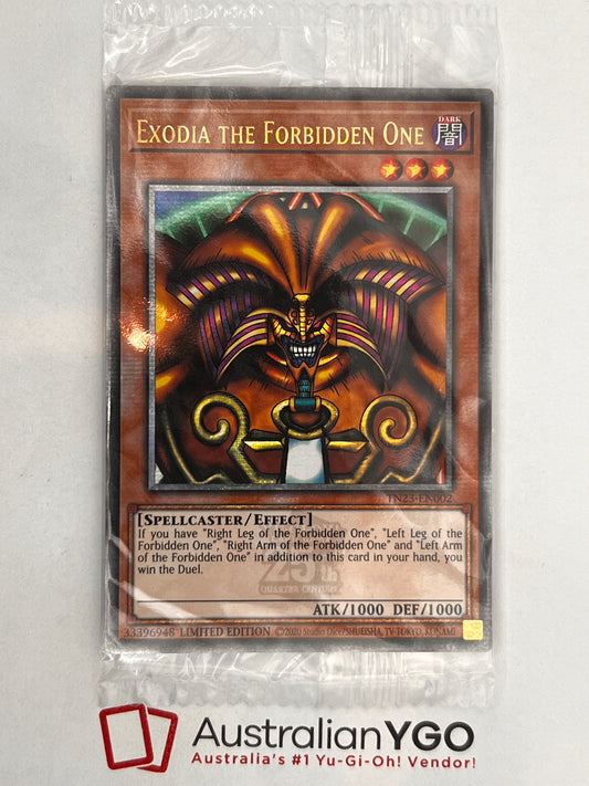 EXODIA THE FORBIDDEN ONE TN23-EN002 (QCR)