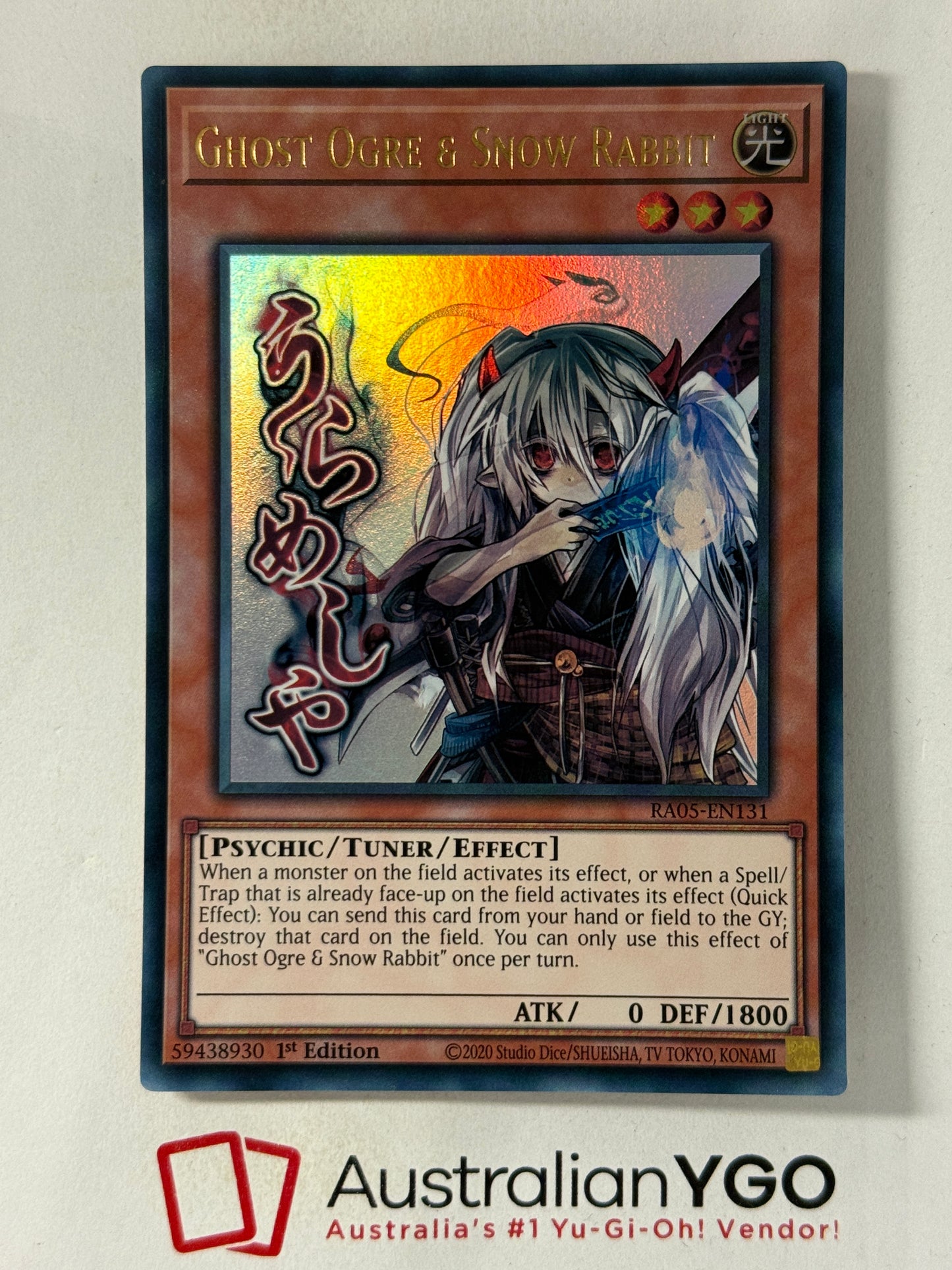 GHOST OGRE & SMOW RABBIT RA05-EN131
