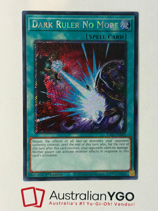 DARK RULER NO MORE RA01-EN060