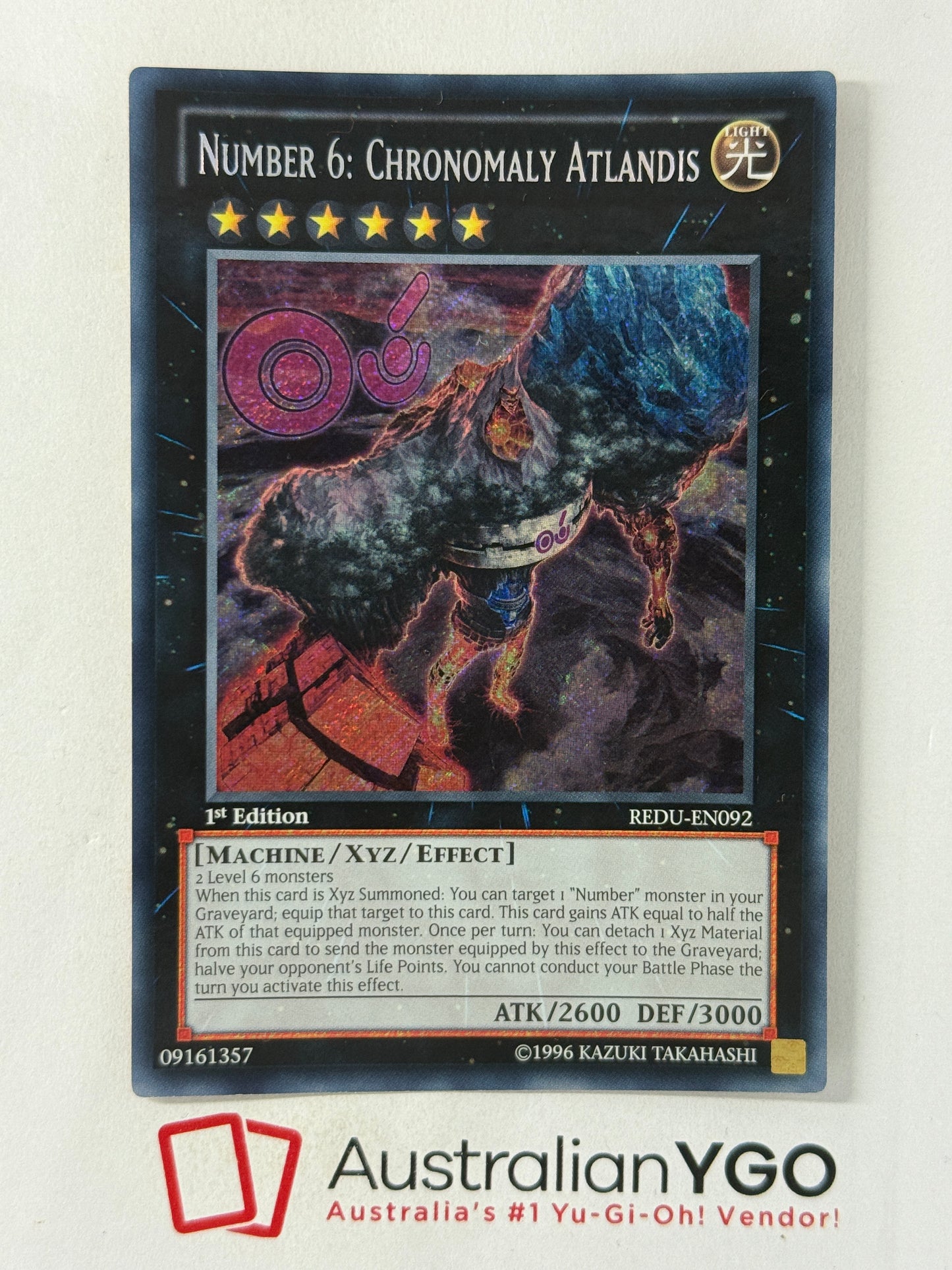 NUMBER 6: CHRONOMALY ATLANDIS
REDU-EN092