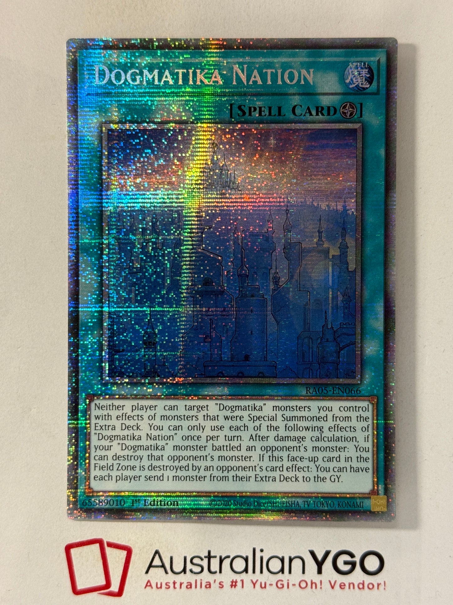 DOGMATIKA NATION RA05-EN066 (Starlight Rare)