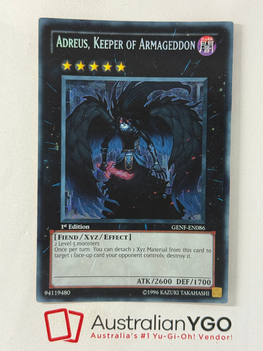 ADREUS, KEEPER OF ARMAGEDDON GENF-EN086