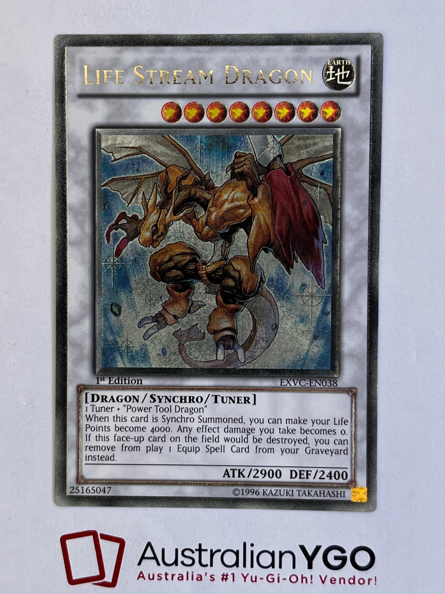 LIFE STREAM DRAGON EXVC-EN038 Aus Ygo LIFE STREAM DRAGON EXVC-EN038 Aus Ygo