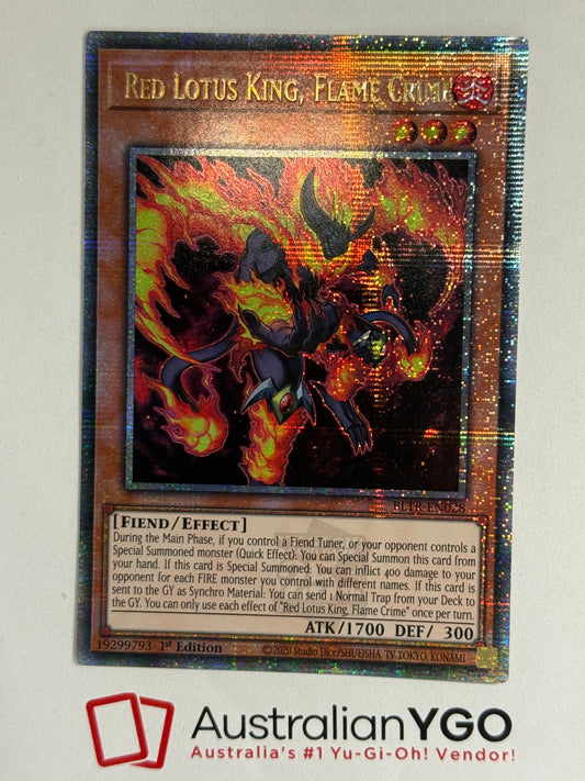 RED LOTUS KING, FLAME CRIME
EN028 (QCR)