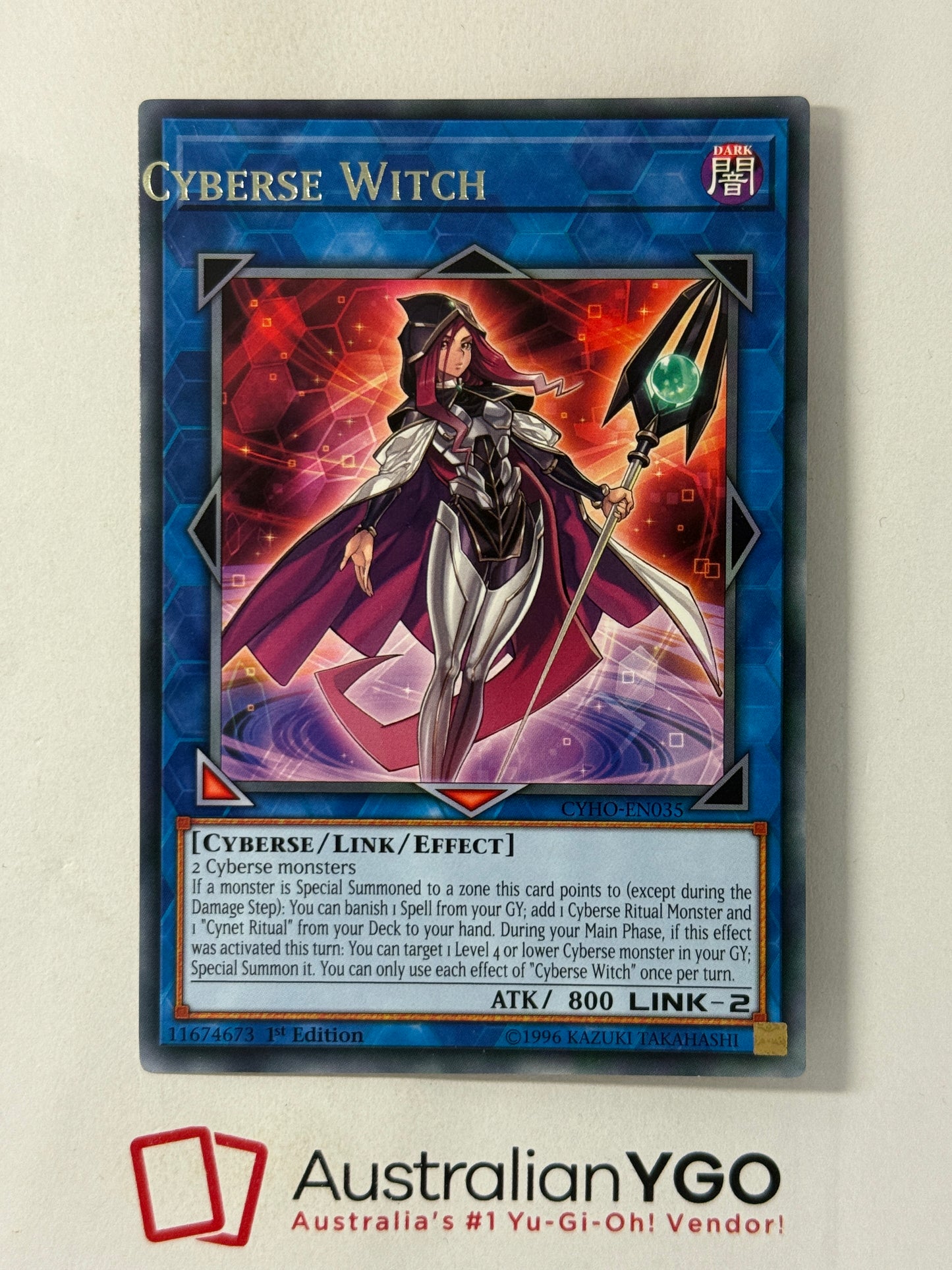 CYBERSE WITCH CYHO-EN035 (MISPRINT)
