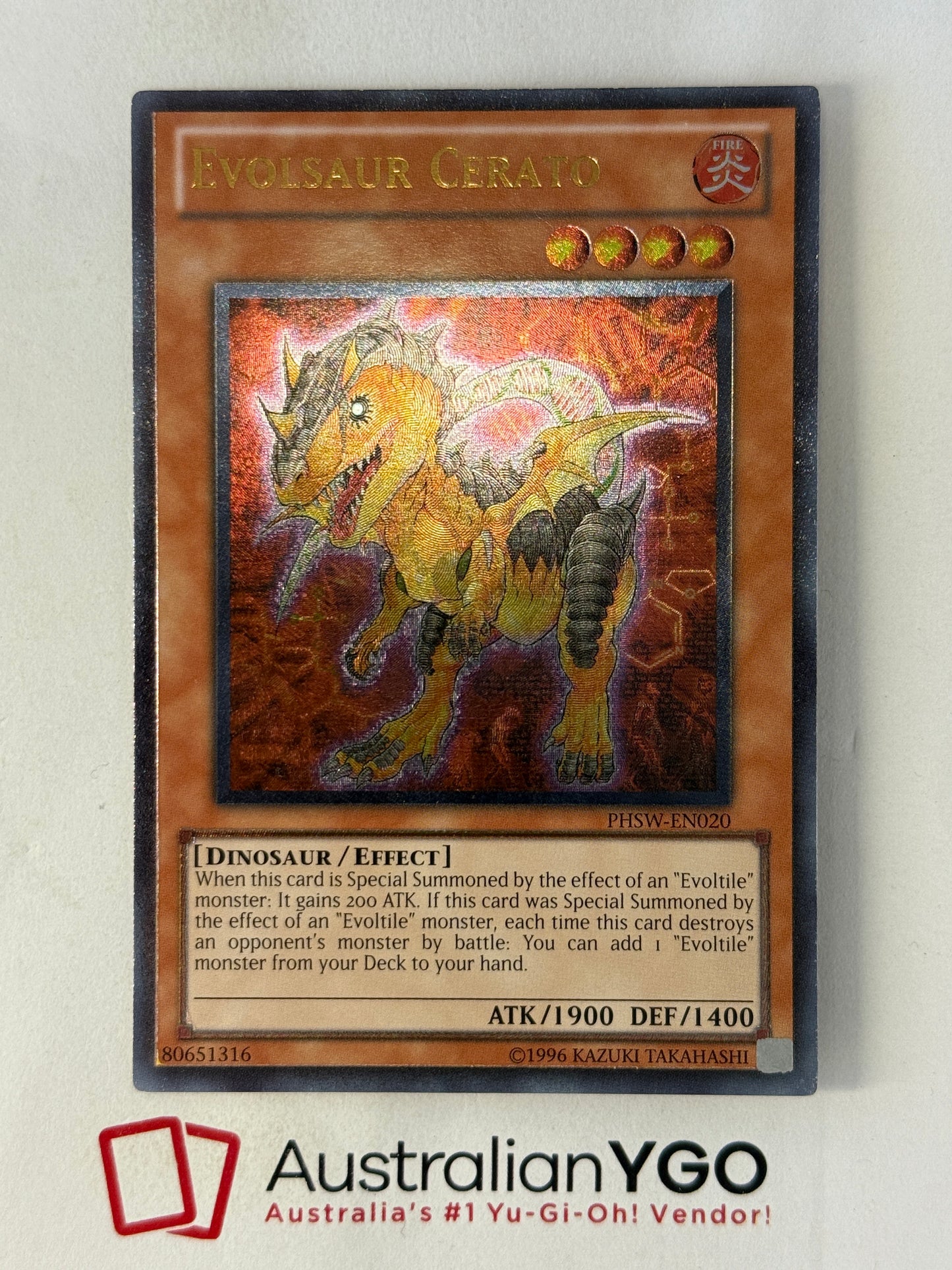 EVOLSAUR CERATO PHSW-EN020 (UTR)