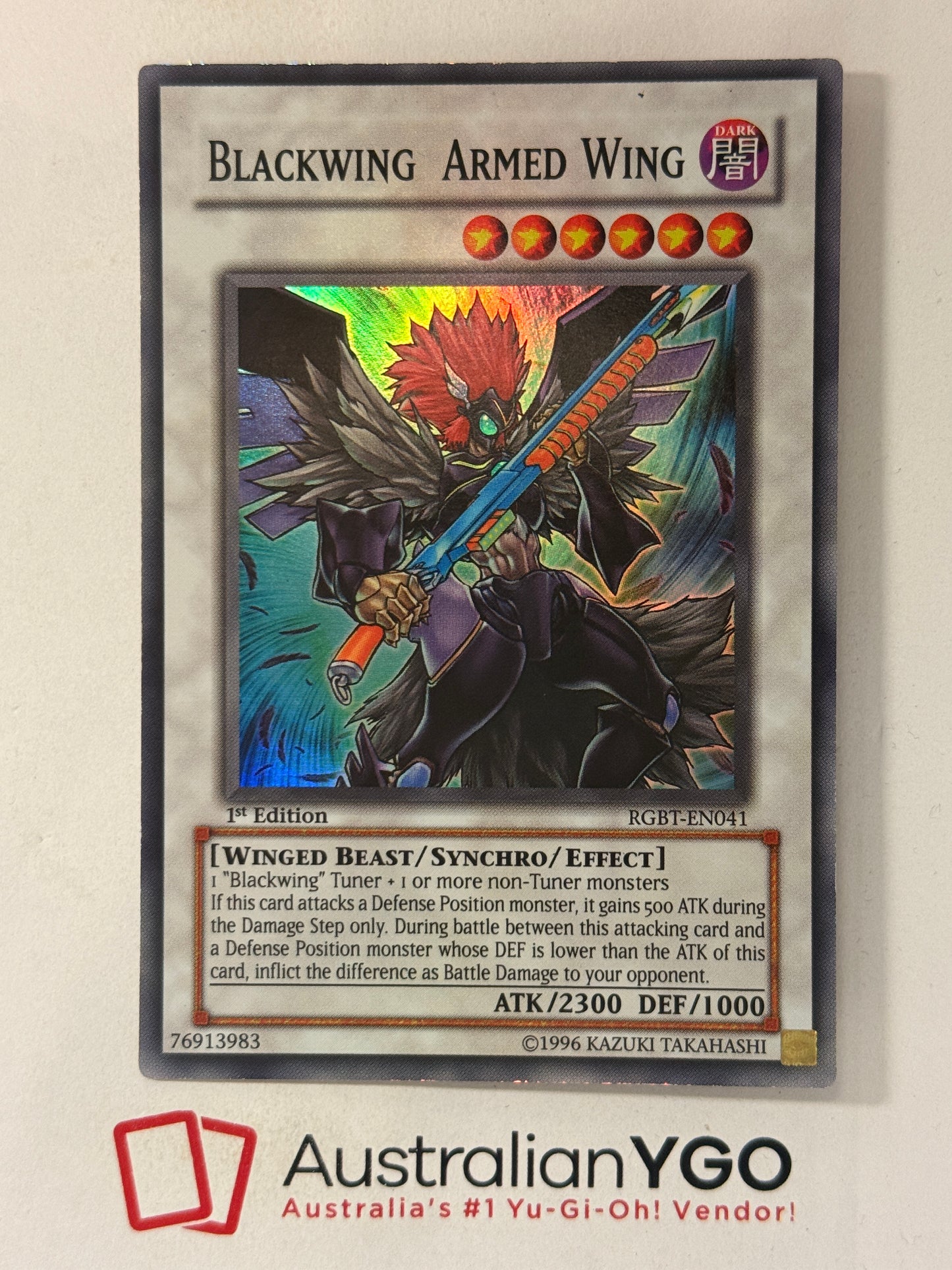 BLACKWING ARMED WING RGBT-EN041
