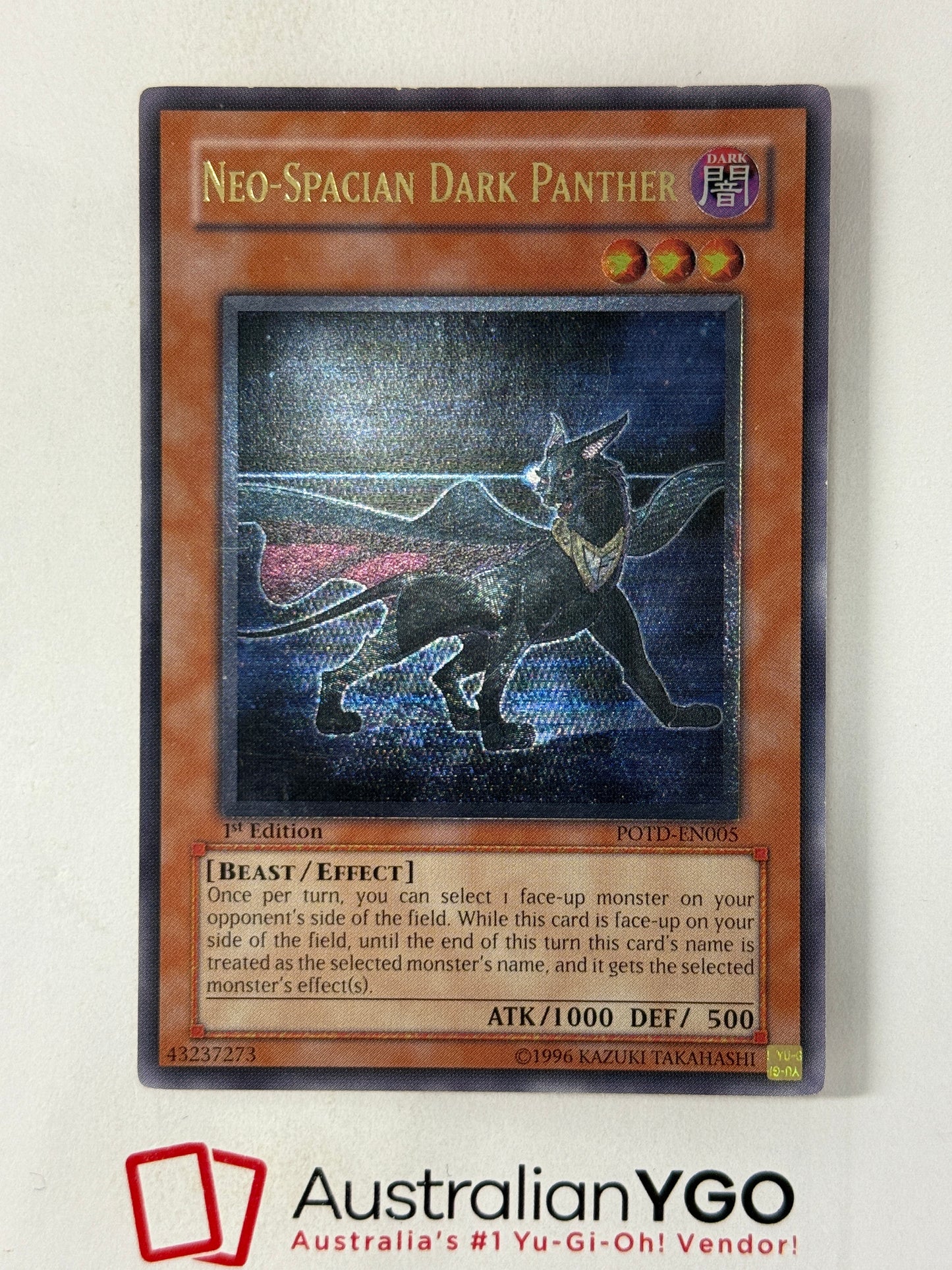 NEO-SPACIAN DARK PANTHER POTD-EN005 (UTR)