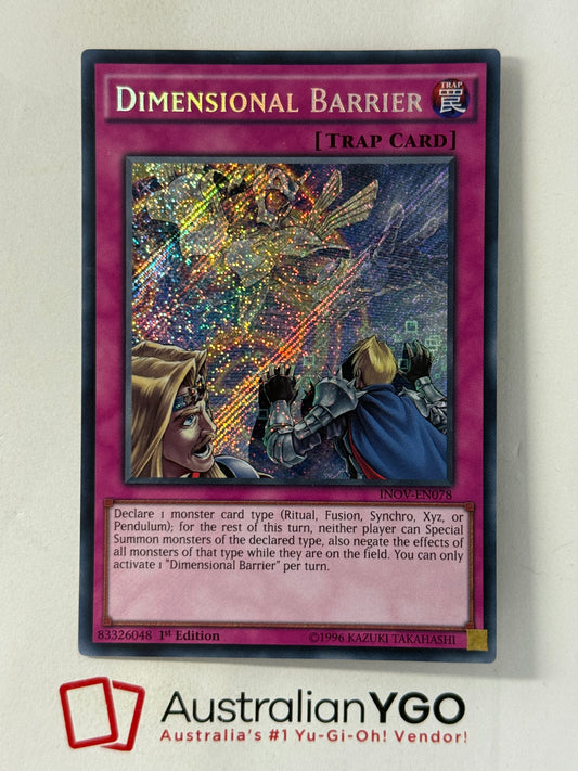 DIMENSIONAL BARRIER INOV-ENO78