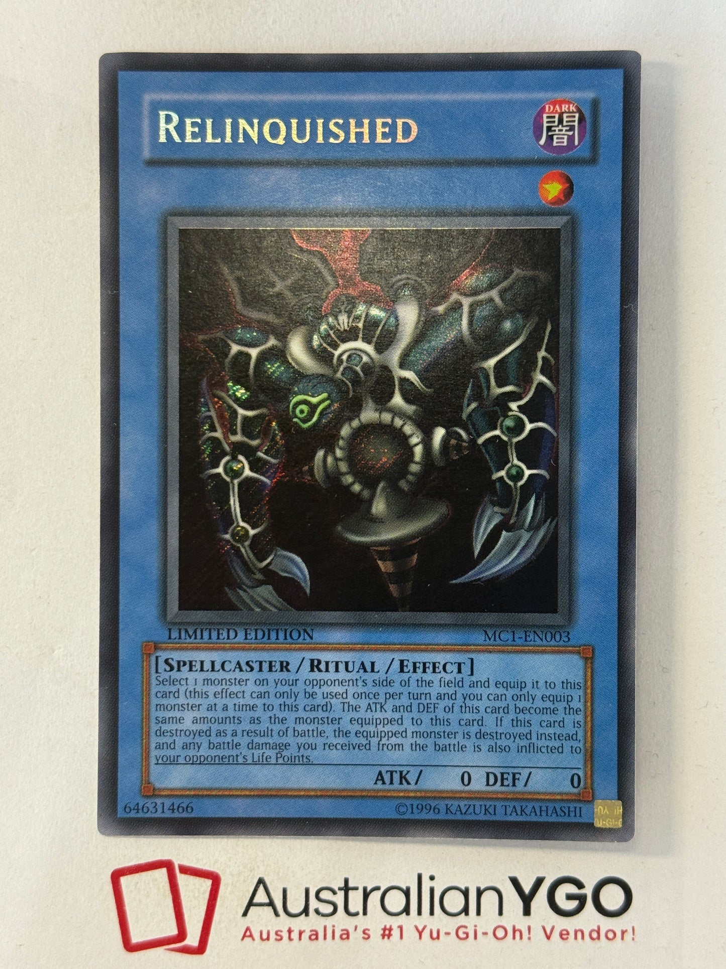 RELINQUISHED MC1-EN003