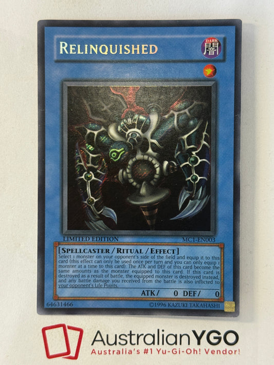 RELINQUISHED MC1-EN003