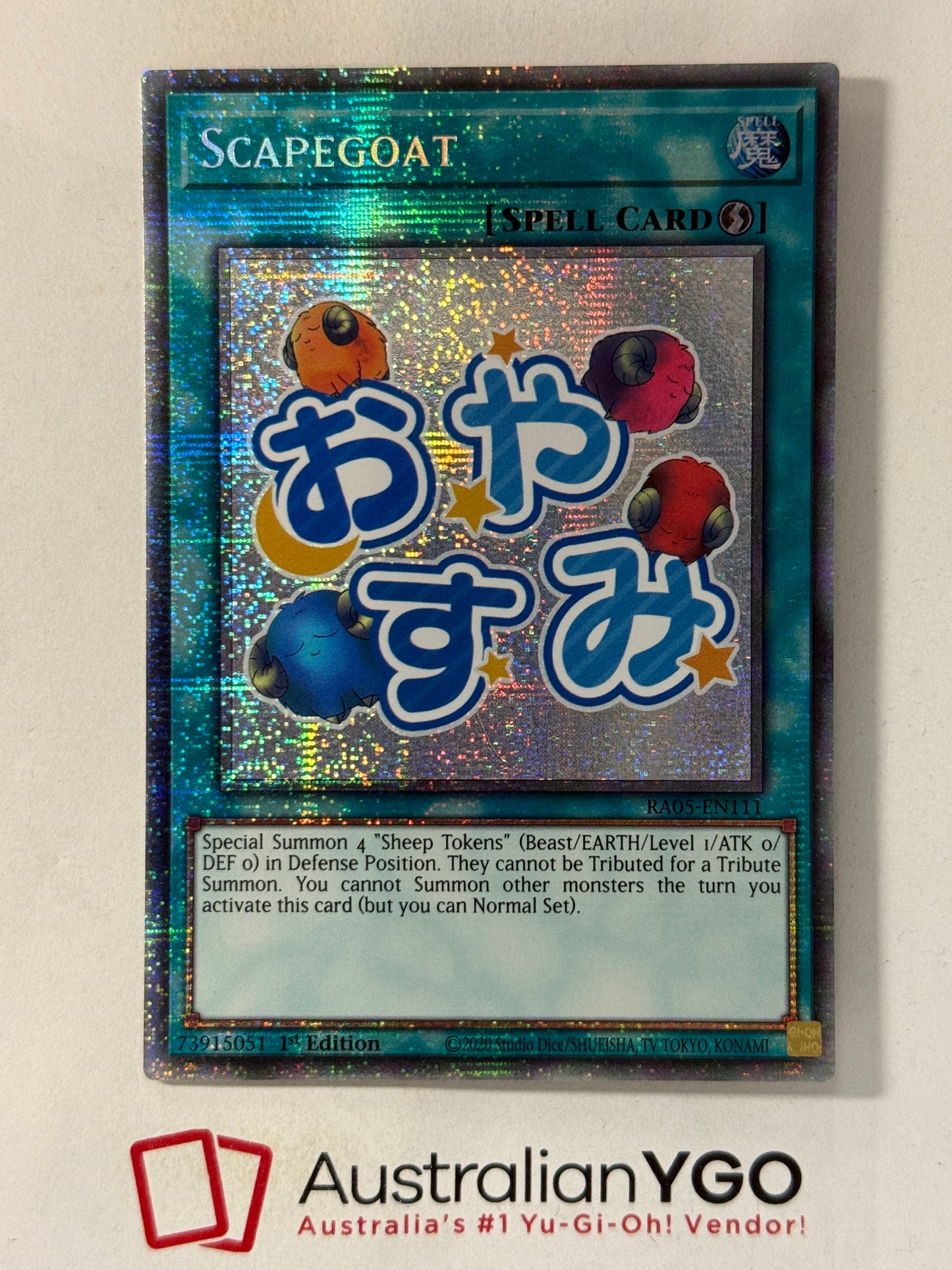 SCAPEGOAT RA05-EN111 (Starlight Rare)