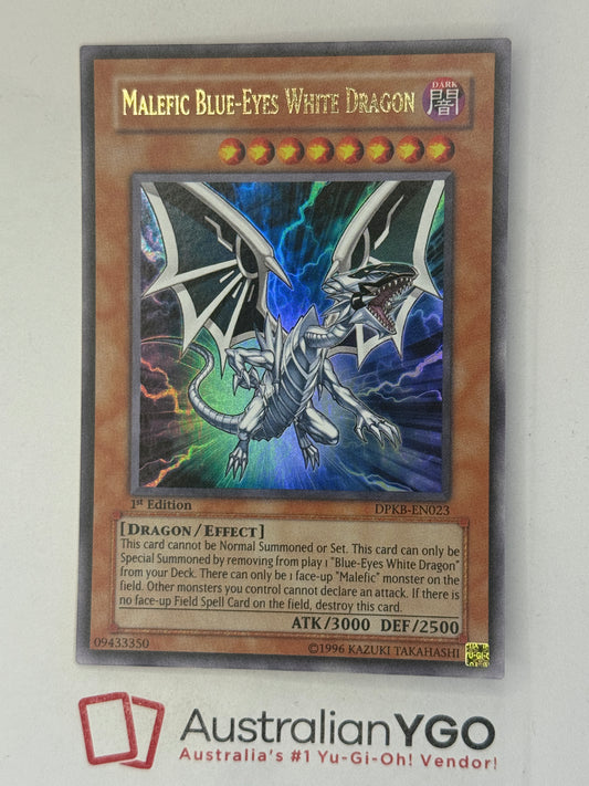 MALEFIC BLUE-EYES WHITE DRAGON DPKB-EN023