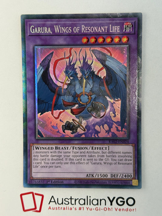 GARURA, WINGS OF RESONANT LIFE RA02-EN024 (CR)