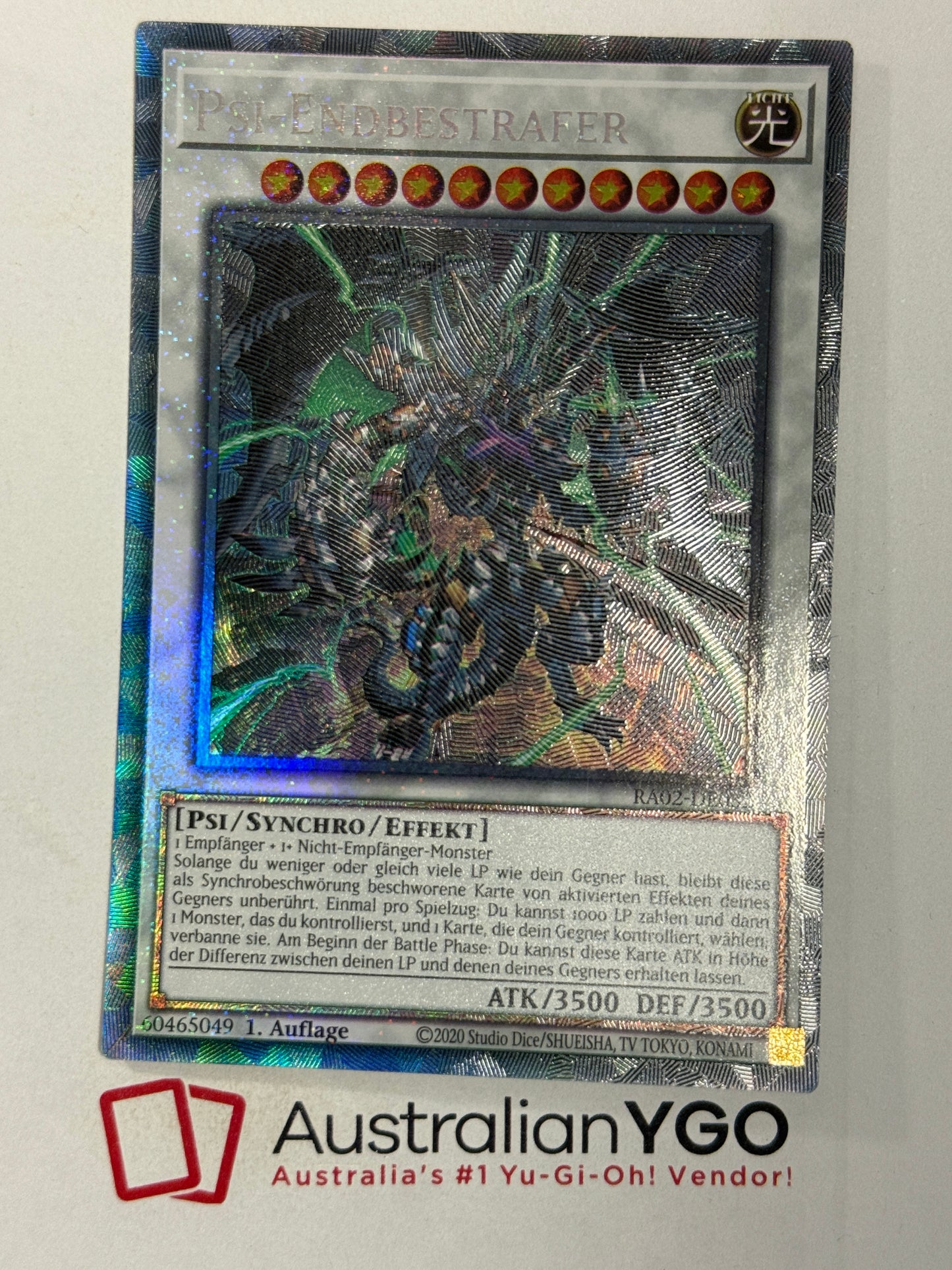 PSYCHIC END PUNISHER RA02-EN032 (PCR)