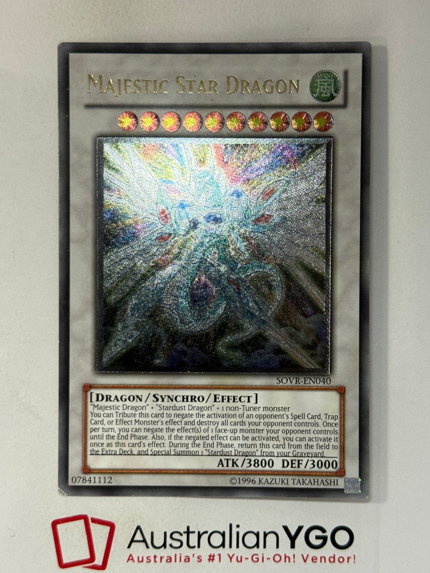 MAJESTIC STAR DRAGON SOVR-EN040 (UTR)