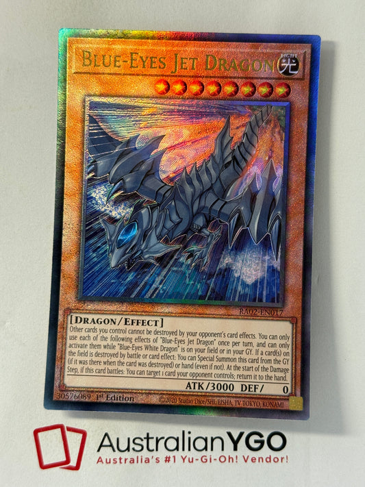 BLUE-EYES JET DRAGON RA02-EN017 (PUR)