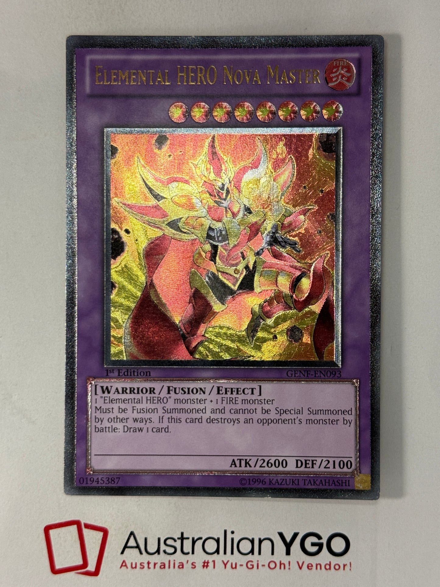 ELEMENTAL HERO NOVA MASTER GENF-EN093 (UTR)
