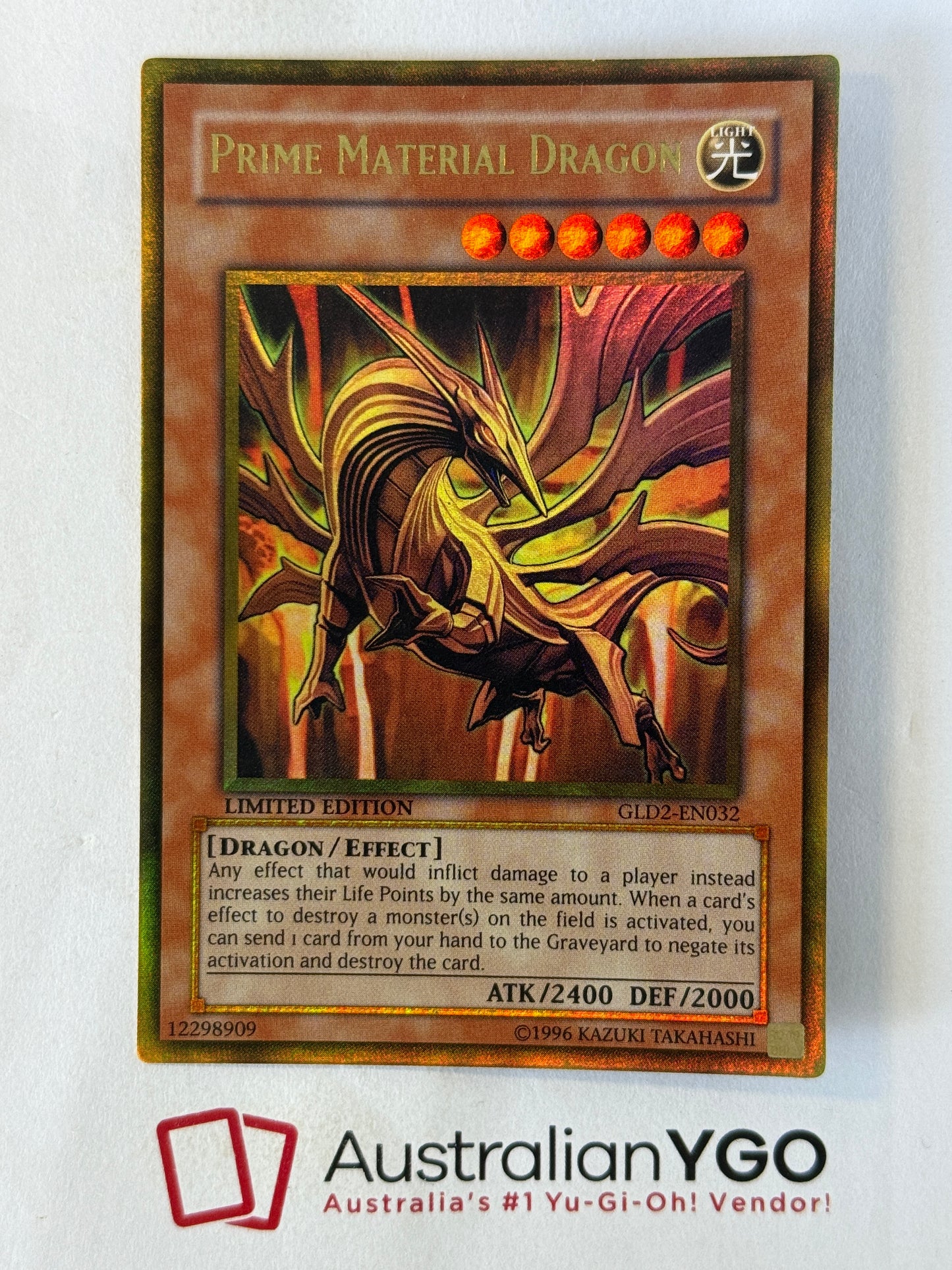 PRIME MATERIAL DRAGO GLD2-EN032