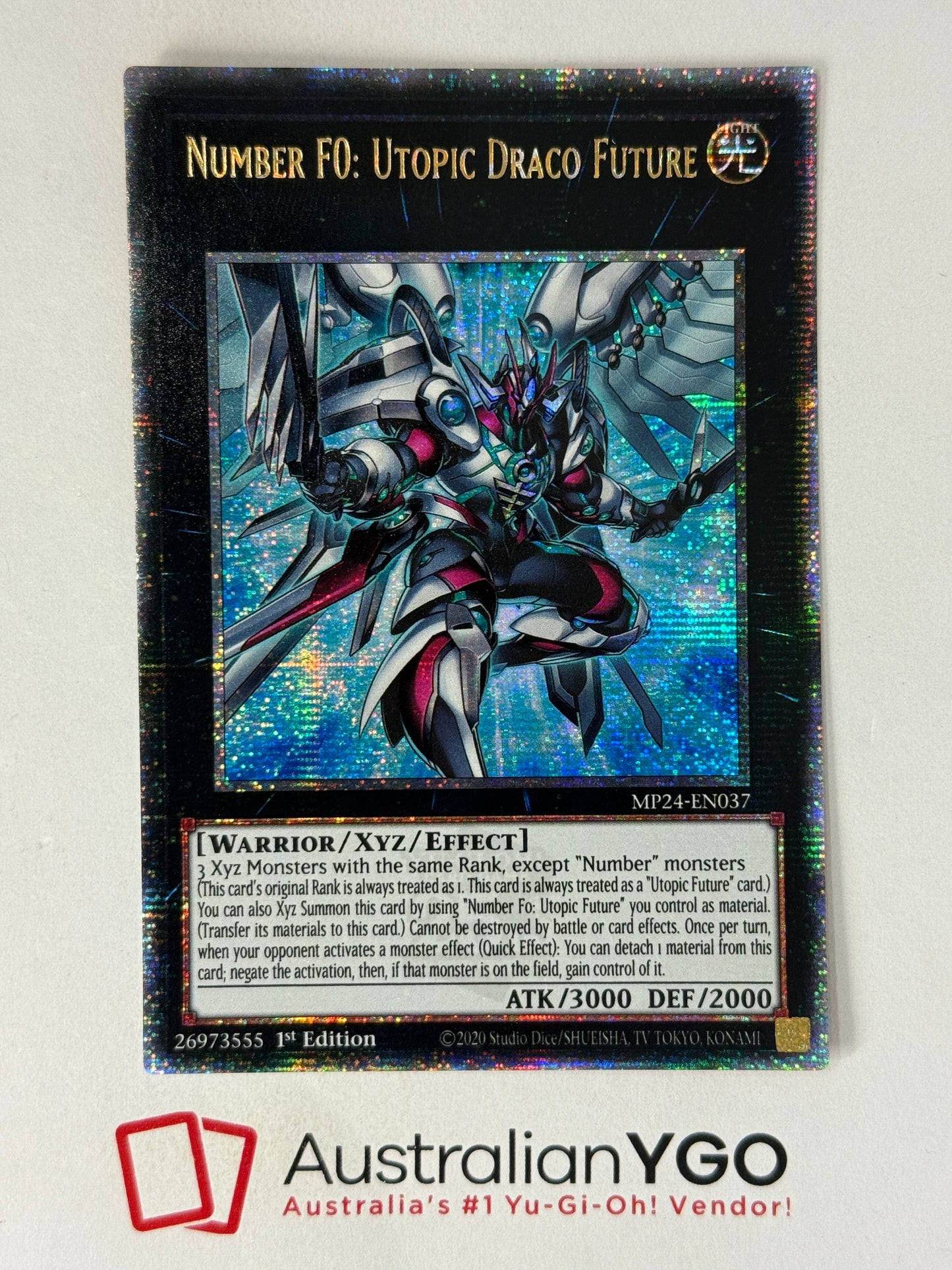 NUMBER FO: UTOPIC DRACO FUTURE MP24-EN037 (QCR)