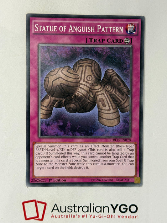 STATUE OF ANGUISH PATTERN CROS-ENO78