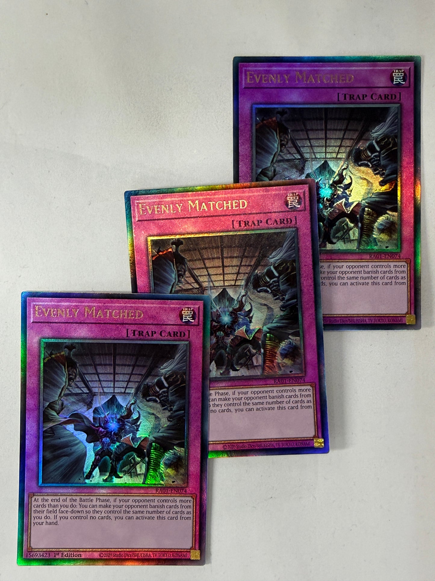 EVENLY MATCHED RA01-EN074 (PUR) Playset