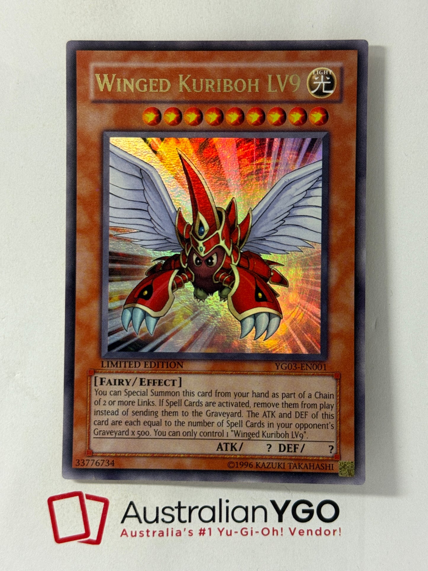 WINGED KURIBOH LV9 YG03-EN001