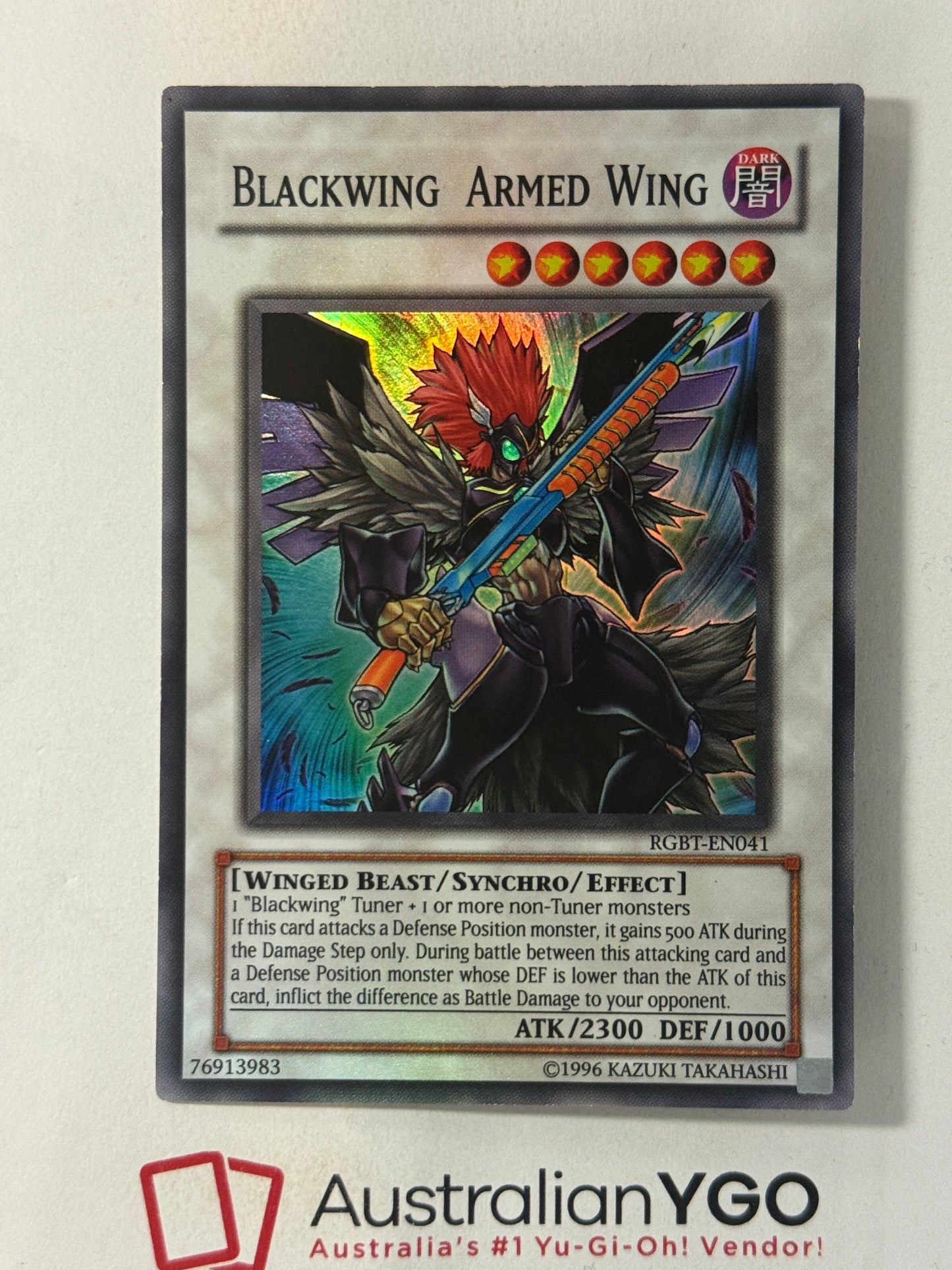 BLACKWING ARMED WING RGBT-EN041