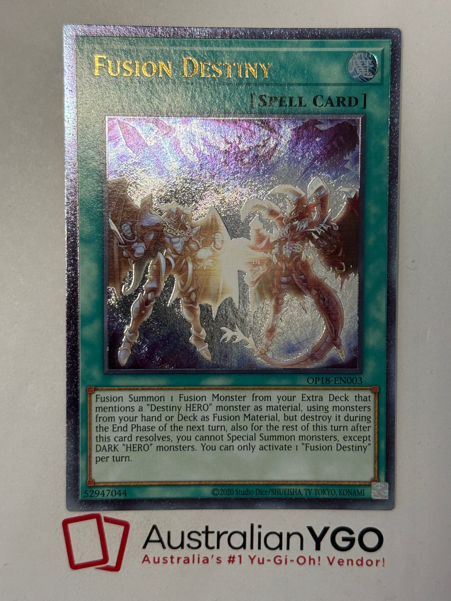 FUSION DESTINY OP18-EN003 (UTR)