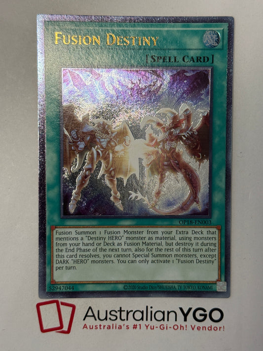 FUSION DESTINY OP18-EN003 (UTR)