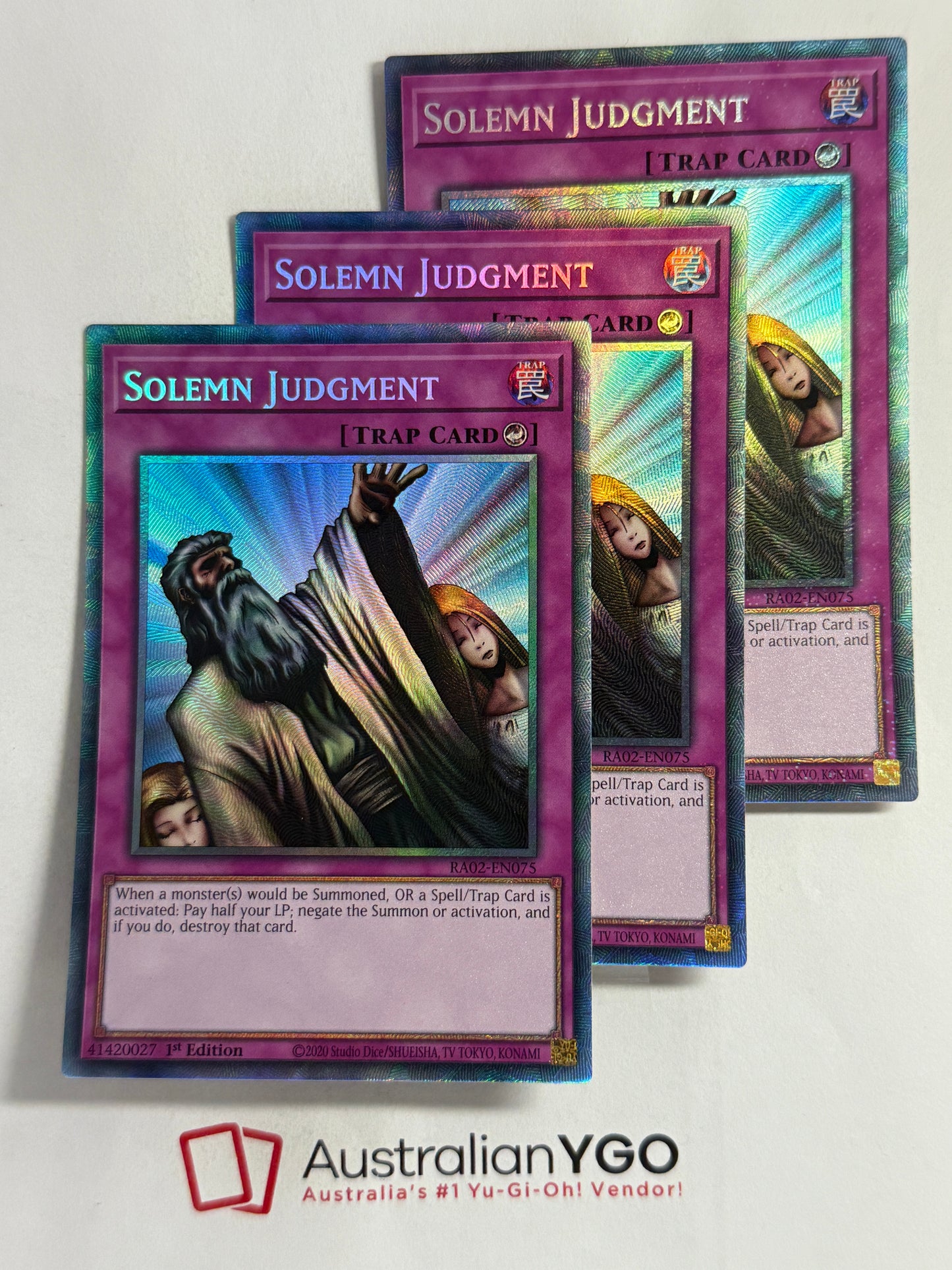 SOLEMN JUDGMENT RA02-EN075 (CR) Playset