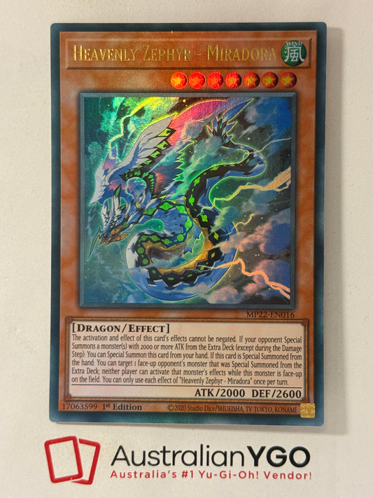 HEAVENLY ZEPHYR - MIRADORA MP22-EN016