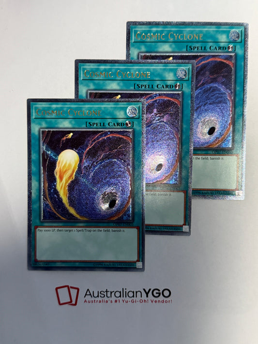 COSMIC CYCLONE OP07-EN003 (UTR) Playset