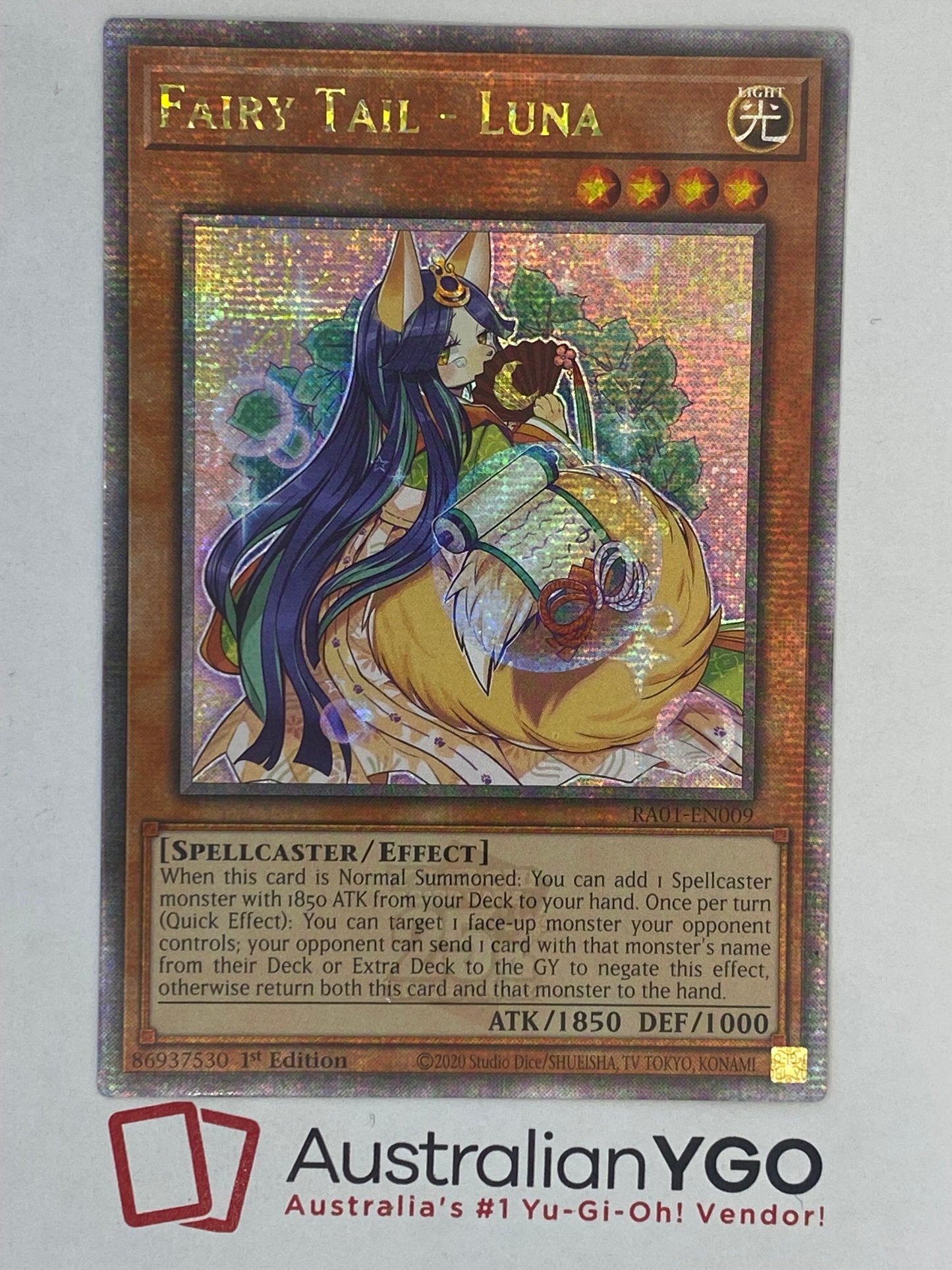 FAIRY TAIL - LUNA (American) RA01-EN009 (QCR)