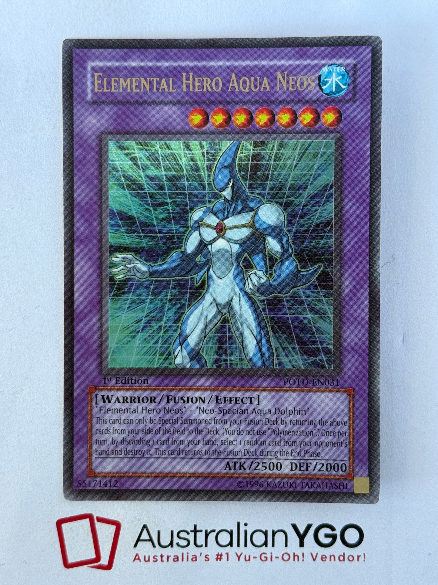 ELEMENTAL HERO AQUA NEOS POTD-EN031