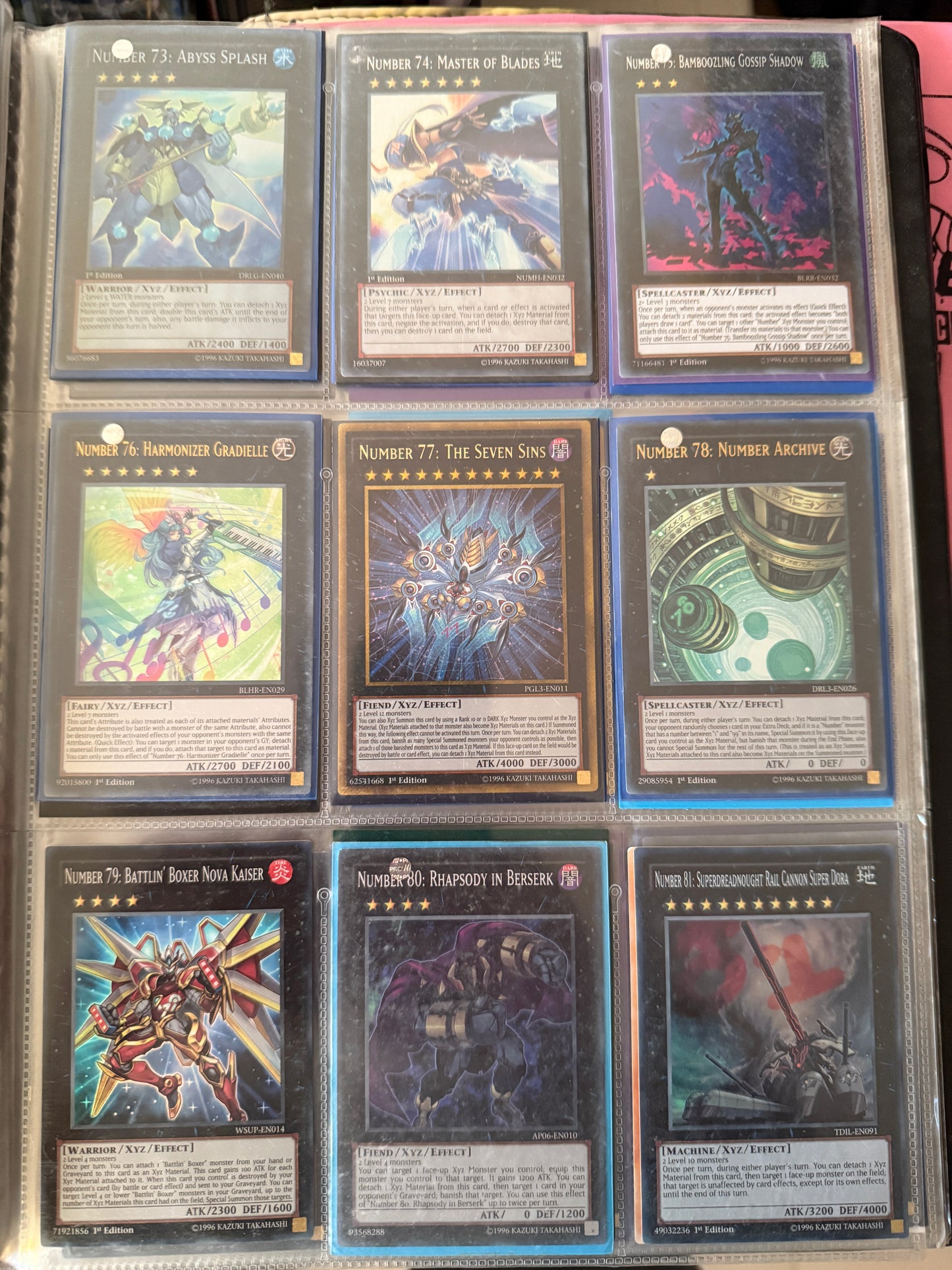 Number Collection 1-107