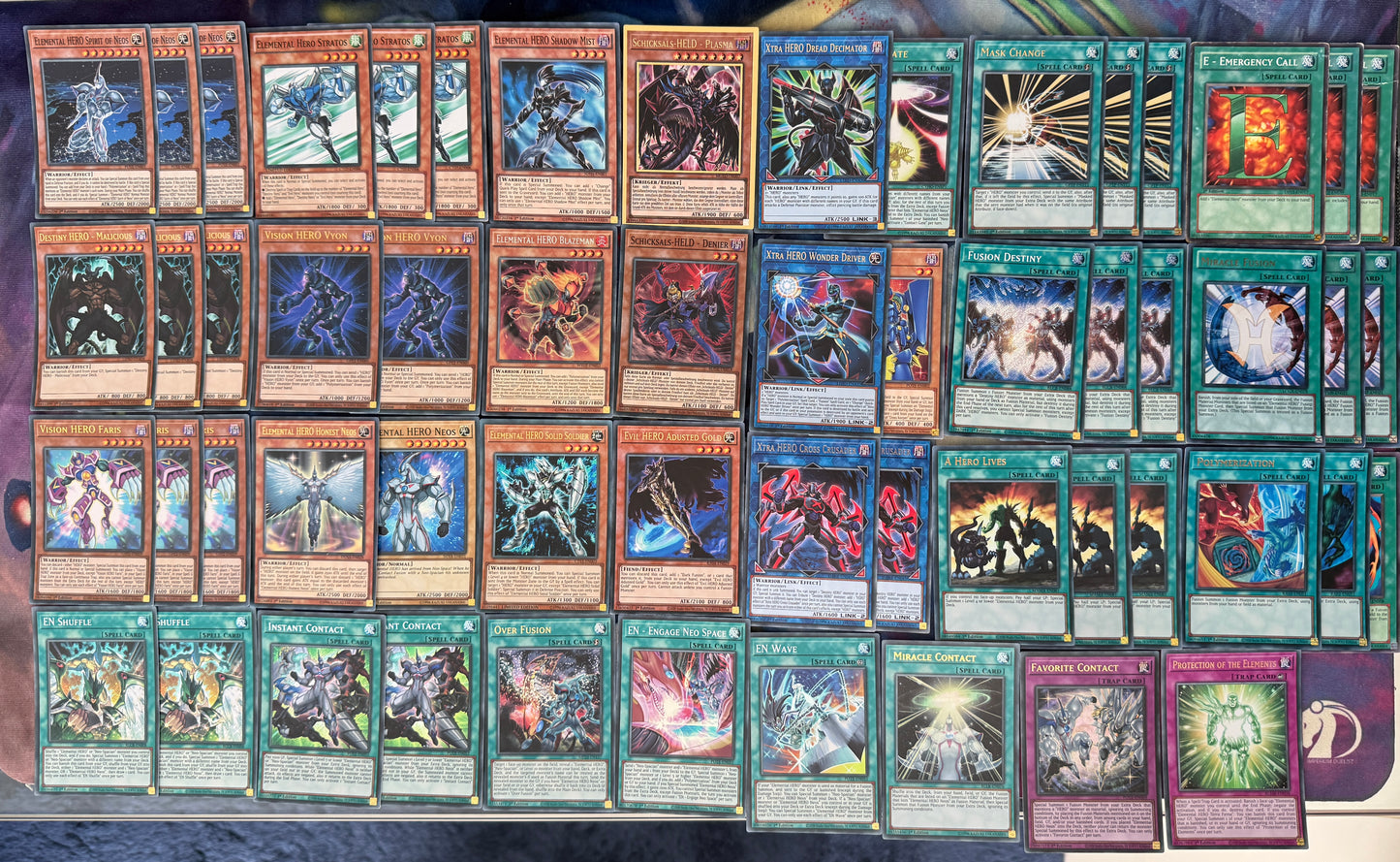 ELEMENTAL HERO Yugioh Deck Core (Multiple Photos)