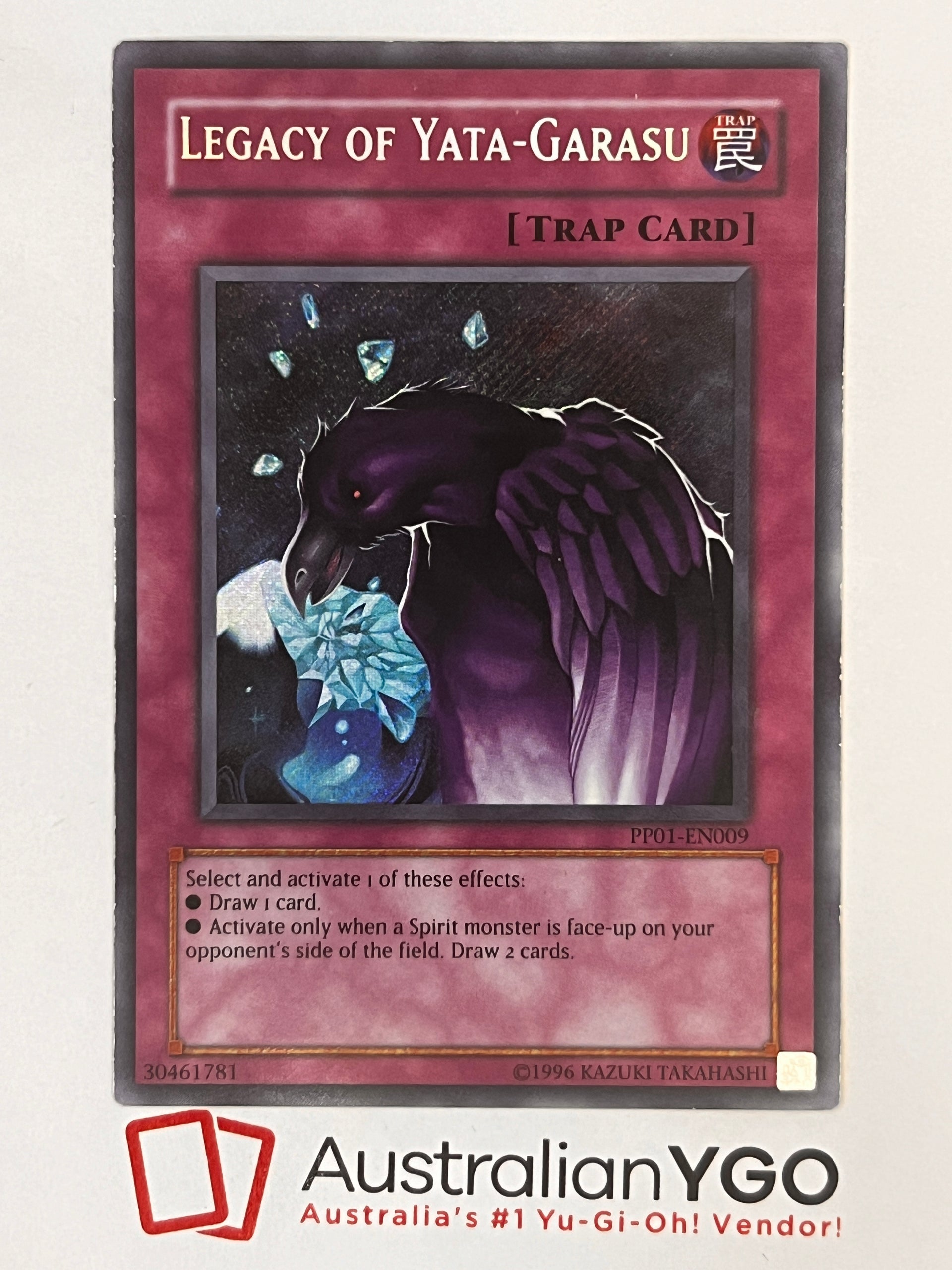 LEGACY OF YATA-GARASU *Misprint* PP01-EN009 Aus Ygo LEGACY OF YATA-GARASU *Misprint* PP01-EN009 Aus Ygo