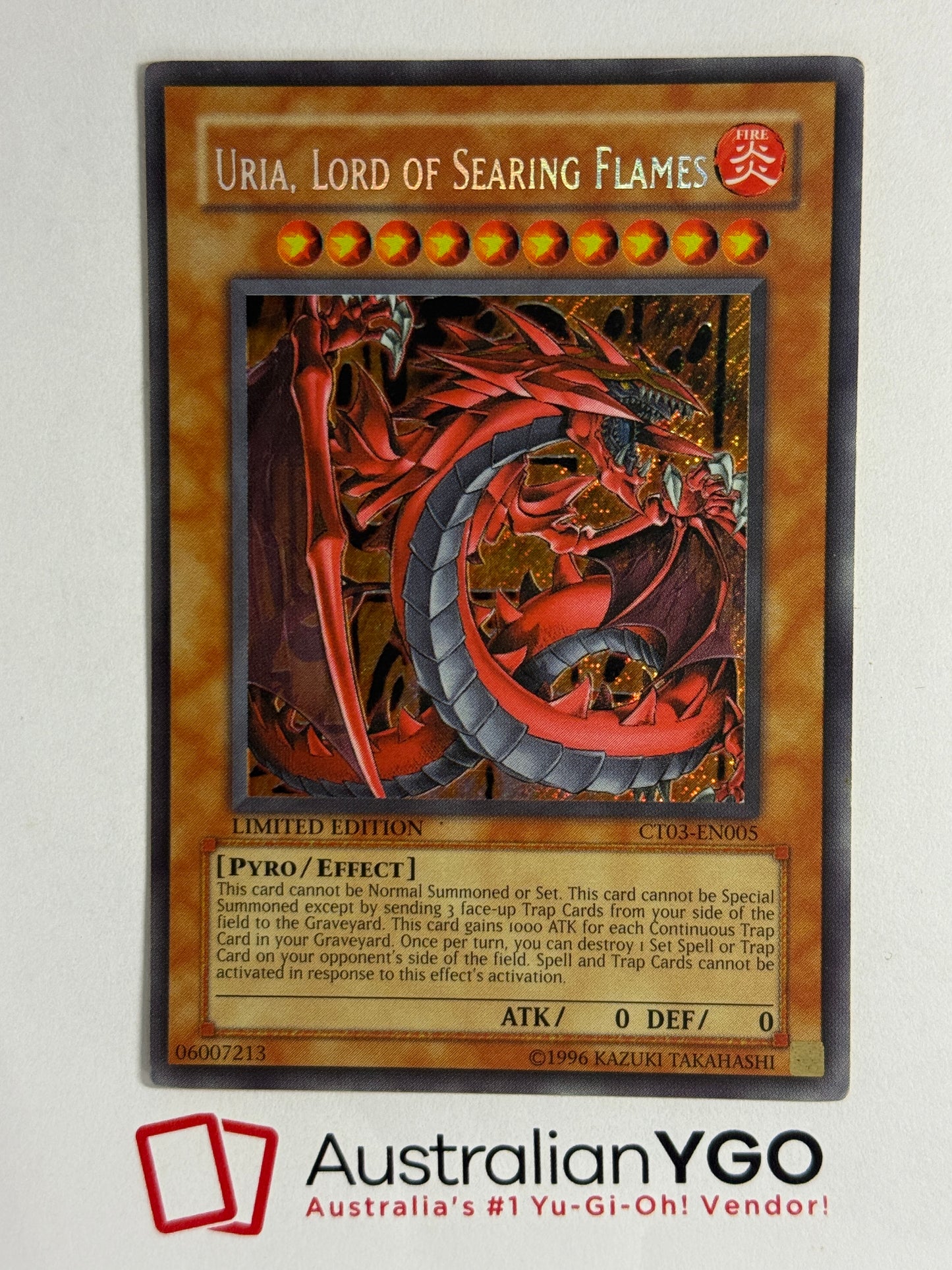URIA, LORD OF SEARING FLAMES CT03-EN005