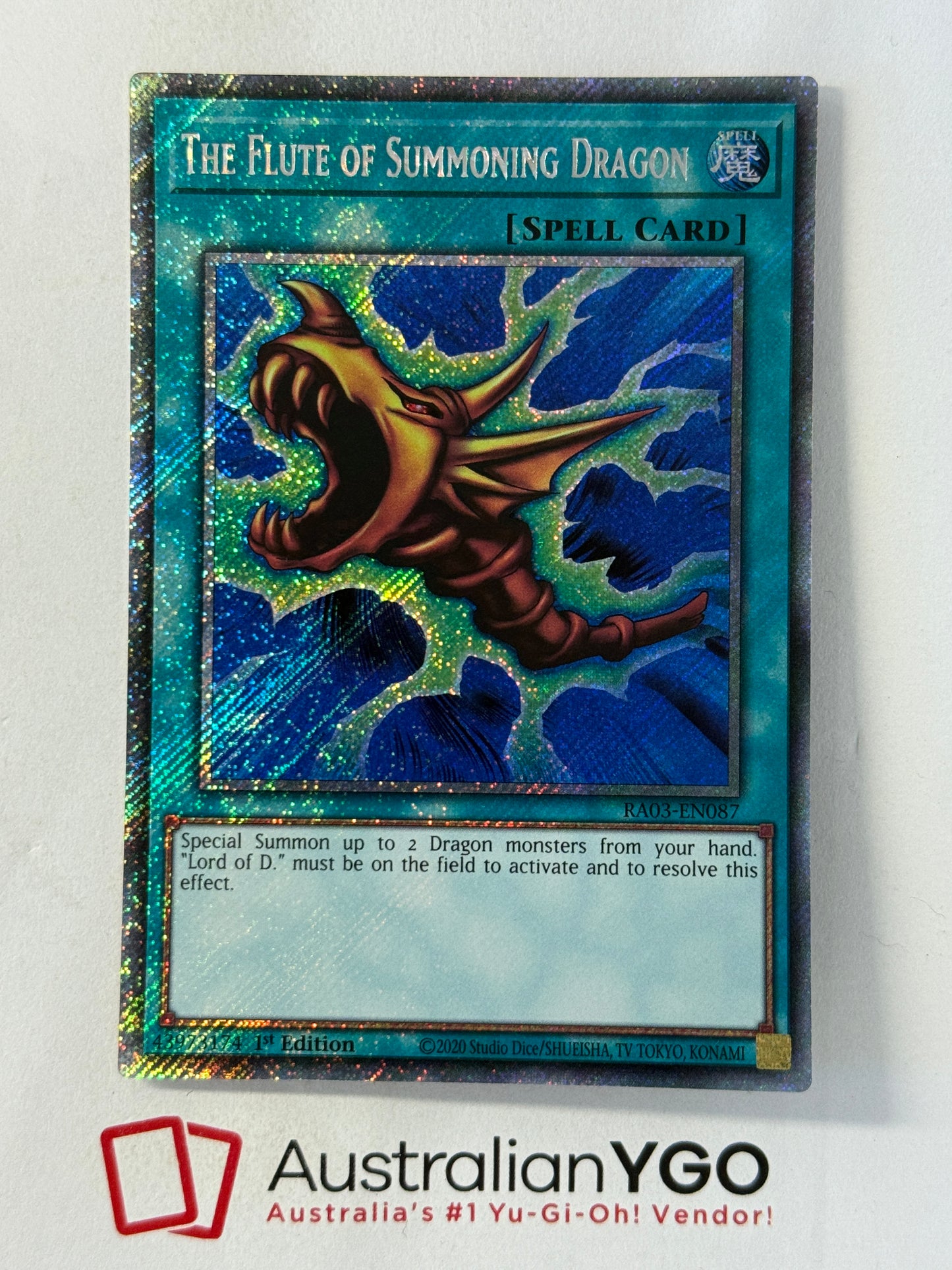 THE FLUTE OF SUMMONING DRAGON RA03-EN087