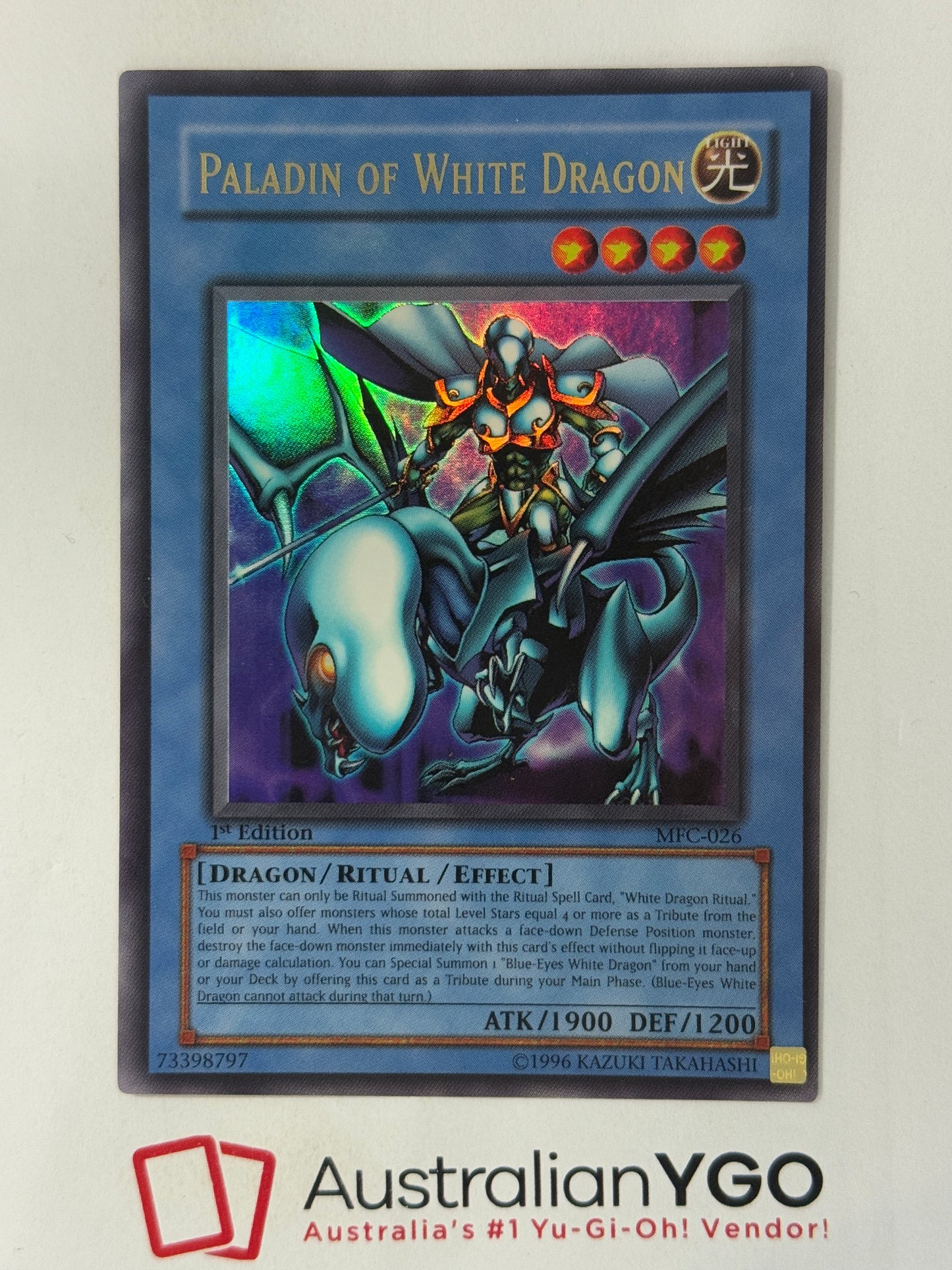 PALADIN OF WHITE DRAGON MFC-026