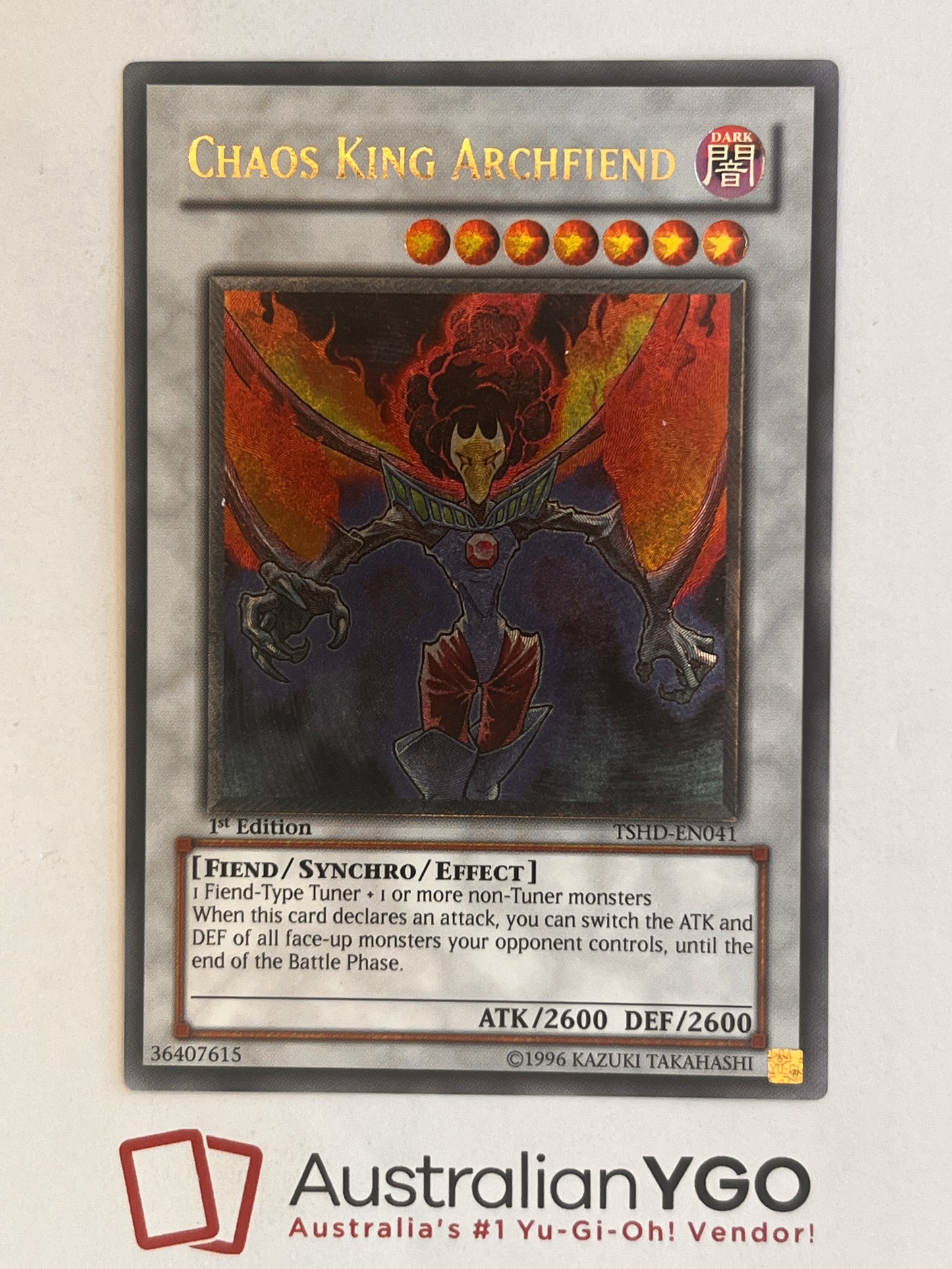 CHAOS KING ARCHFIEND TSHD -ENO41 (UTR)