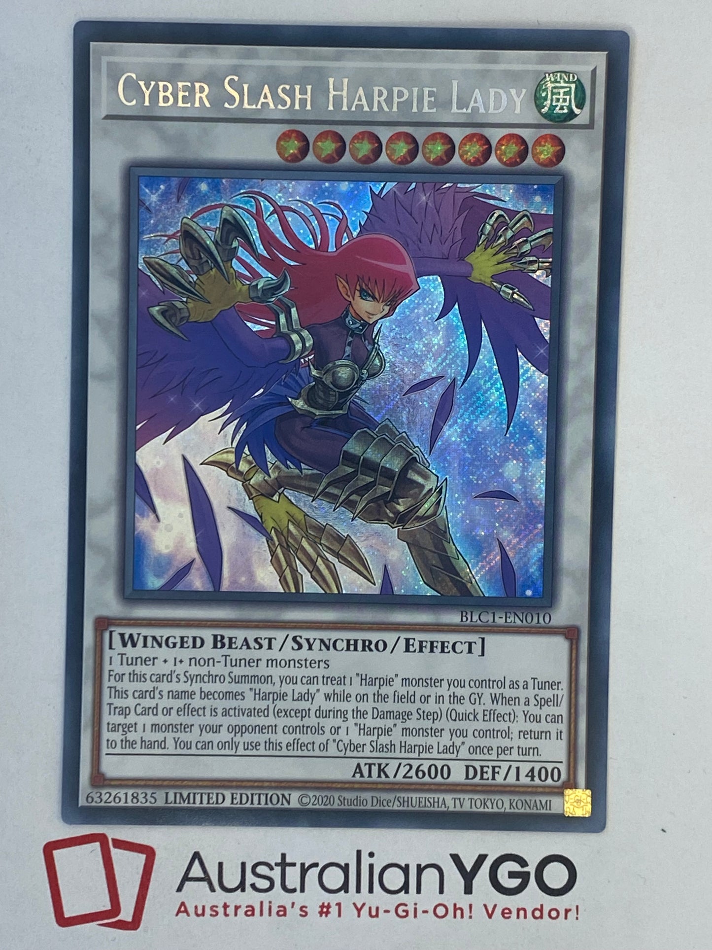 CYBER SLASH HARPIE LADY BLC1-EN010