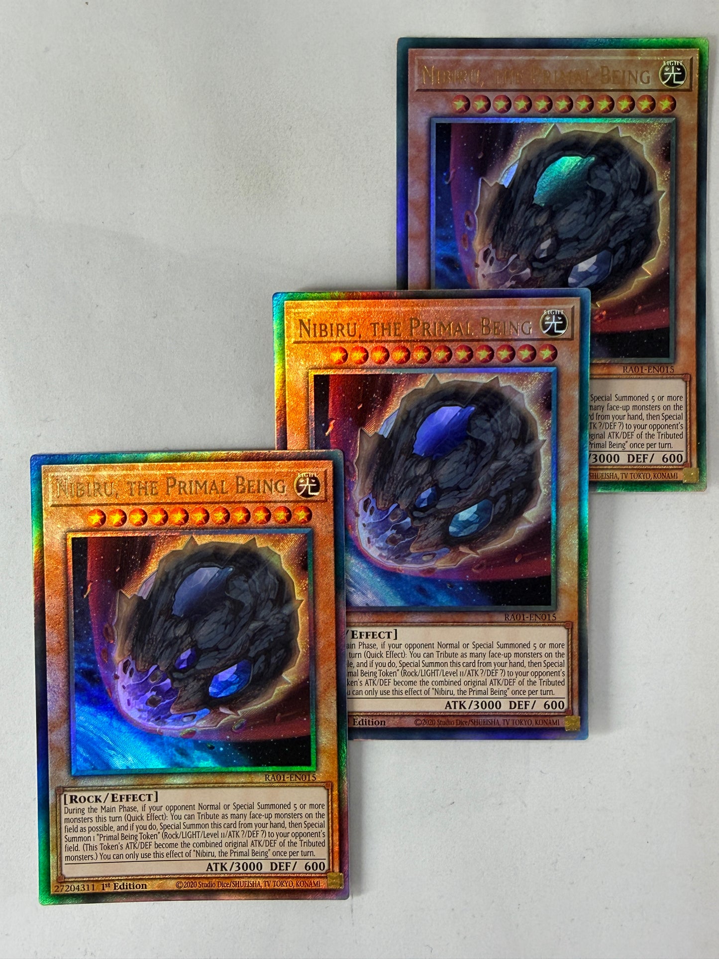 NIBIRU, THE PRIMAL BEING RA01-EN015 (PUR) Playset
