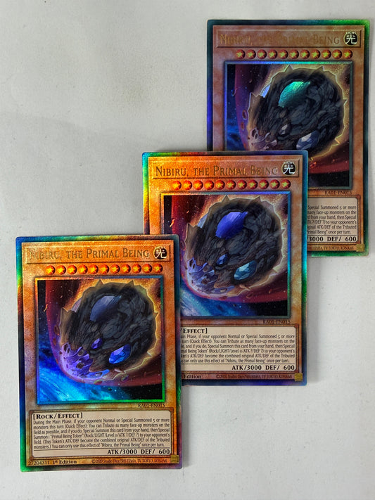 NIBIRU, THE PRIMAL BEING RA01-EN015 (PUR) Playset