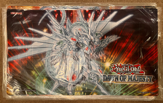 Official Yugioh Dawn Of Majesty Sneak Peek Playmat Sealed