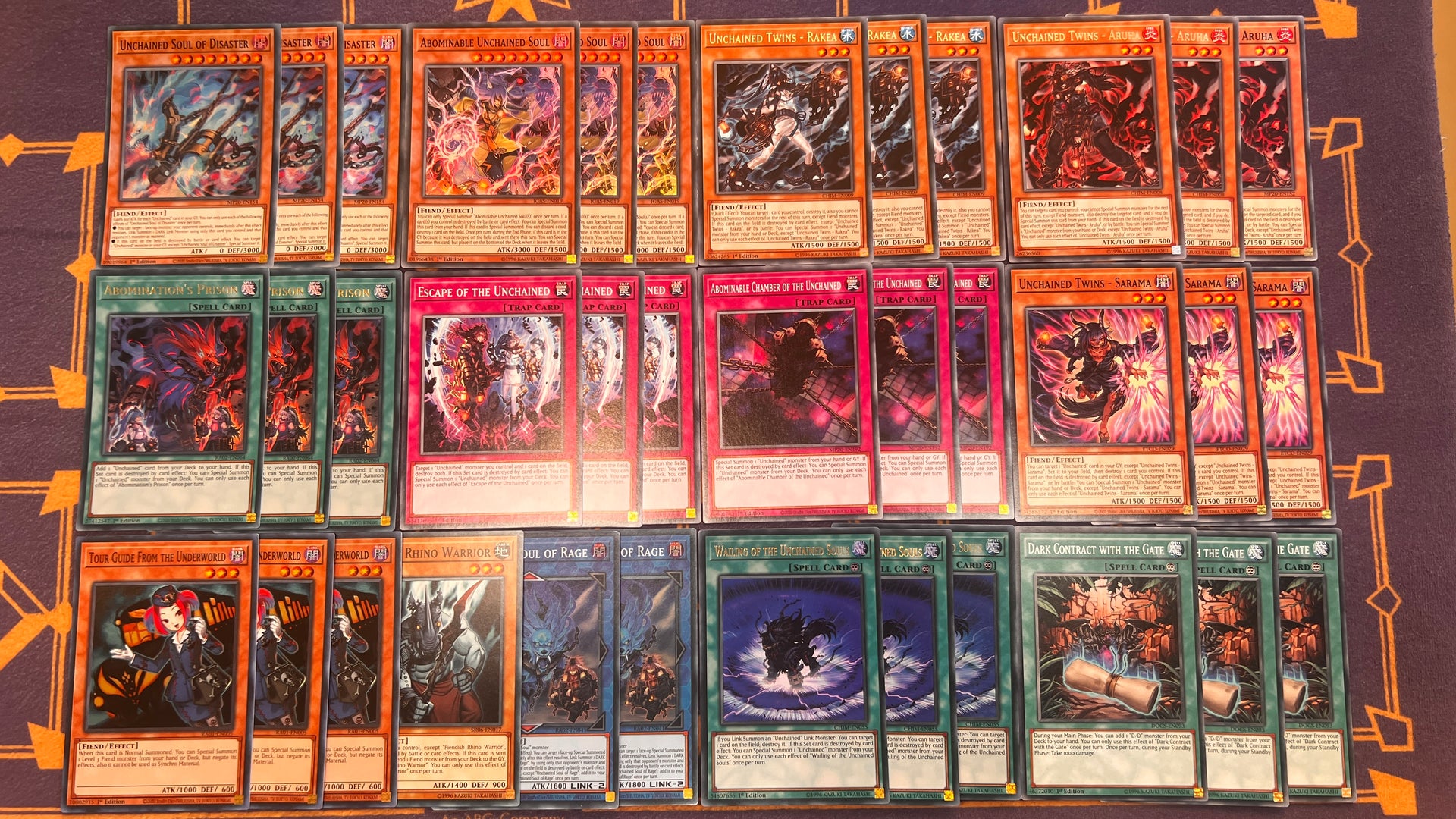 yugioh unchained deck list Unchained Deck Core – Aus Ygo