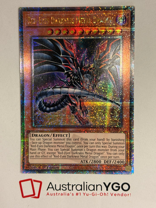 RED-EYES DARKNESS METAL DRAGON RA04-EN003 (QCR)