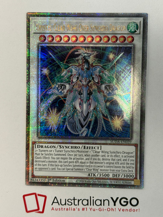 CRYSTAL CLEAR WING OVER SYNCHRO DRAGON SUDA-EN039 (QCR)