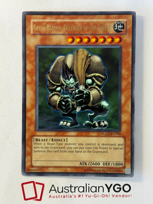 GREEN BABOON DEFENDER OF THE FOREST DLG1-EN104